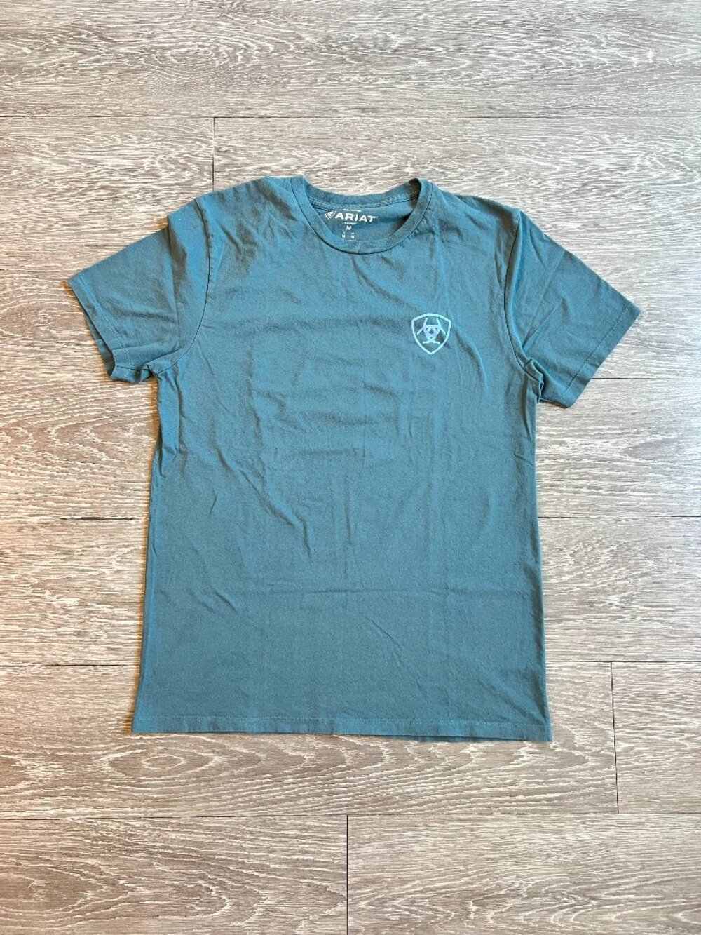 Ariat "Puebla Serape" T-Shirt, Lagoon Green, Medium